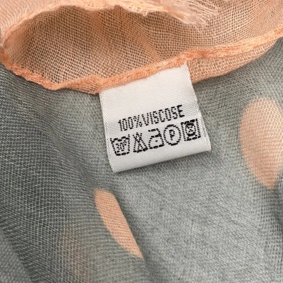 Women’s large chiffon scarf/shawl/wrap - Picture 4 of 5